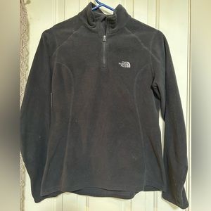The north face fleece quarter zip size S